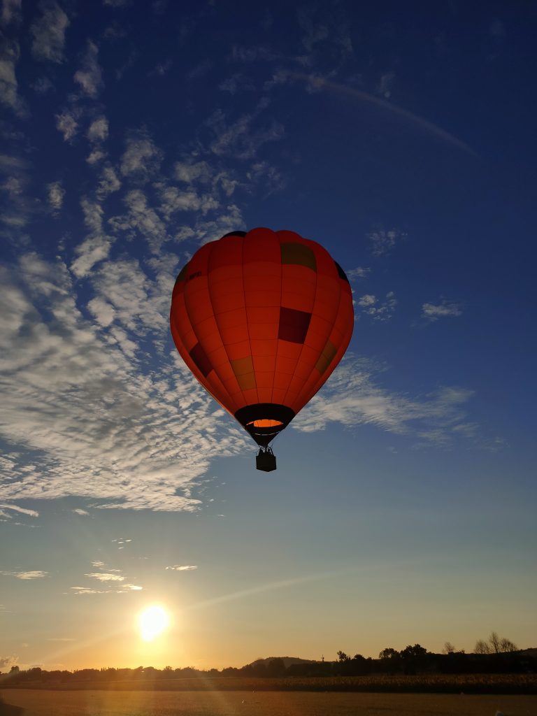 Hot air Balloon in Italy